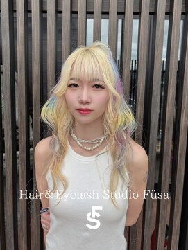 フサ(Fusa) ハッシュカット＆プリズムカラー