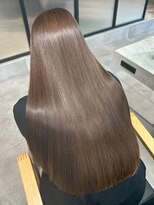 シオン(shion)&nbsp;ロング韓国ヘア顔周りレイヤー前髪カットおくれ毛_ba565152