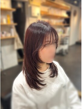 ヴィダヘアーアンドメイク(VIDA hair&make) ミディアムハッシュレイヤー