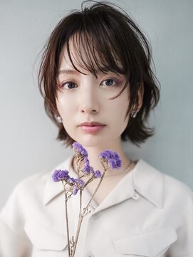 ギークス(GEEKS) 【GEEKS渋谷】くびれボブ/レイヤーボブ/冬カラー/ピンクブラウン