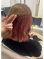 ベルバイグレイス(BELLE by grace)&nbsp;インナーカラー　ラズベリーピンク