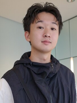 ラパンセヴェールメンズ 栄(LA PENSEE VERT MEN'S) センターパートショート