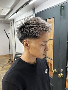 メンズカット/メンズショート/メンズカラー/フェードスタイル
