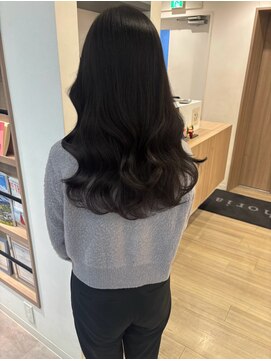 ユーフォリア 青山(Euphoria) 【担当きょうこ】透明感ラベンダーグレージュ/艶髪暗髪ロング