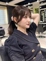 ネクストハラジュク(NEXT HARAJUKU)&nbsp;顔周りカット/ラベンダーブラウン/髪質改善/原宿