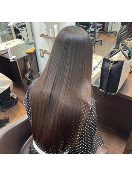 ヘアーデザインルアナ(Hair design Luana.) 絹髪グレージュブラウン