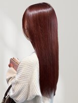 ヘアーメイク グロー(hair make grow)&nbsp;髪質改善 艶髪 ピンクブラウン 20代 30代