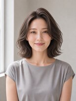 ムル 大倉山(muru)&nbsp;ふんわりボリュームのゆるふわミディアムパーマ
