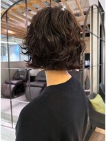 ローマー 明治神宮前 渋谷(ROAMER)&nbsp;切りっぱなしボブ髪質改善ショートカットボブパーマレイヤーボブ