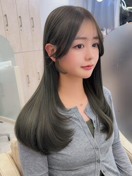 ネモネ バイ ミリー 梅田茶屋町(nemone by milly) 【梅田茶屋町】レイヤーカット×内巻き×ミントカラー