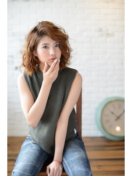 アース 船堀店(HAIR&MAKE EARTH) ふわくしゃボブ