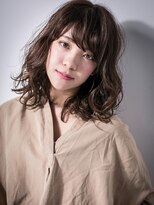 カバーヘア ブリス 大宮西口(COVER HAIR bliss)&nbsp;*bliss大宮*ダブルバングで目力UP♪グラマラス小顔セミディt