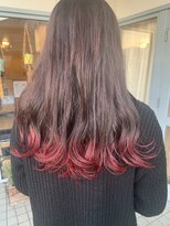 ヘアアンドリラクシングルーム アールフラン(Hair&Relaxingroom arFranc)&nbsp;裾カラー