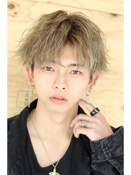 メンズ ブルーノ(Mens Bruno by Defi) ラフウェーブセンターパート☆