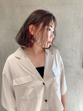 アンカーバイナチュラル(anchor by natural) ☆インナーカラーオレンジ☆