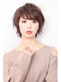 #大人かわいい#毛先パーマ 耳かけOK #ことりベージュ