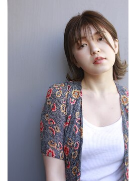 サングース(Sungoose) Sungoose マロンベージュAラインボブ