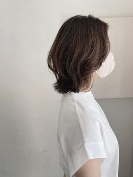 キャンバス バイ ネオリーブ 横浜西口(Canvas by neo.) ボブウルフ ウルフレイヤー 伸ばし中◎sk