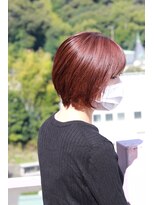 ビアージュ(Viage)&nbsp;#ショート #ショートボブ #ピンクベージュ #ピンク #フレンチ