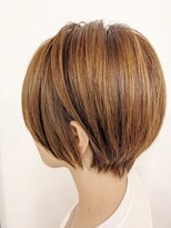 ユーフォリア 銀座本店(Euphoria)&nbsp;30代40代★大人小顔ヘ　アハンサムショート 簡単スタイリング