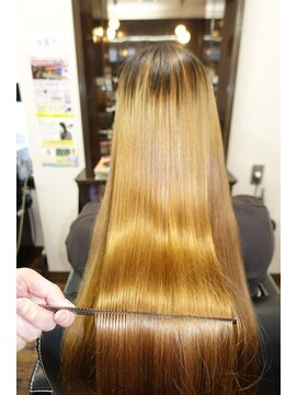 ログラボ(Log Lab) ブリーチしてたって!縮毛矯正できます!