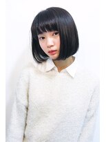 ニット 銀座(knit) 《knit銀座》大人可愛い20代30代40代ショートボブ丸み前下がり