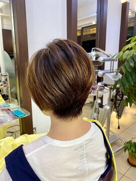 ヘアアーク(HAIR arc) 大人ショート#奏の杜#京成津田沼#京成大久保#くびれ#幕張本郷