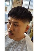 クロップスタイル ミディアムスキンフェード
