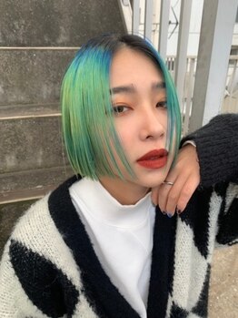 プシューケ(Hair salon PSYCHE)の写真/【指名クーポンもあり！】柔らかな質感とクリアな発色を実現◎《PSYCHE》が貴方の理想も思いのままに―。