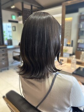 ヘアリゾート粋 ティガ 池袋店(tiga) 大人可愛い20代30代モテ髪ウルフレイヤー　グレージュヘア