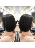 艶髪あごラインボブ【横須賀中央】