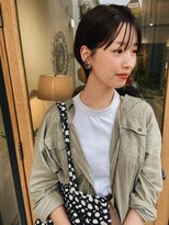 ウォーター 表参道(WATER)&nbsp;【WATER】ショートカット　カラー　ミニボブ/表参道.南青山