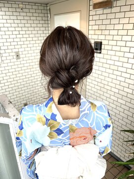 フェリーチェ(Felice) ロウボーン　ヘアセット　浴衣ヘア