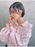 Aimee町田　丸みボブ×アッシュブラック