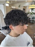 波巻きスパイラルパーマ
