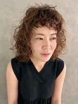 フリップビーアヴェダ(FLIP B AVEDA)&nbsp;本八幡×ミディアムパーマ×個性派