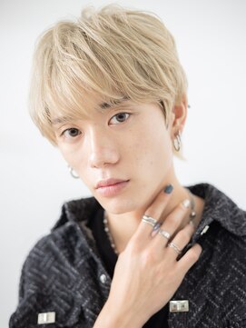 モッズヘアー メン 戸田公園店(mod's hair men) ハイトーンカラーくせ毛風メンズカットf戸田公園