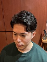 ヘアモード キクチ 銀座店&nbsp;銀座　理容室　ナチュラルパーマ　ビジネスヘア
