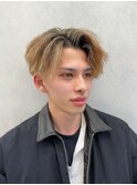 ツイスパ×ゴールドハイライト