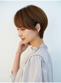 20代30代大人可愛い髪質改善小顔艶感レイヤーショート
