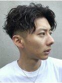 中央駅波巻きスパイラルパーマ緩めツイストスパイラルパーマ