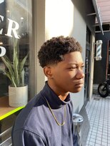 クフィア メンズヘアー カンポ 天王寺店(CUFFIA MEN'SHAIR CAMPO)&nbsp;スパイキーショートフェザーパーマジェットモヒカン短髮