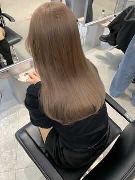 ペレ アネックス 大阪梅田茶屋町店(PELE ANNEX) くびれヘア/アプリコットオレンジ/ハイライトカラー/梅田