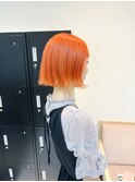 ペールオレンジ/ハイトーンカラー/ケアブリーチ/ペールトーン