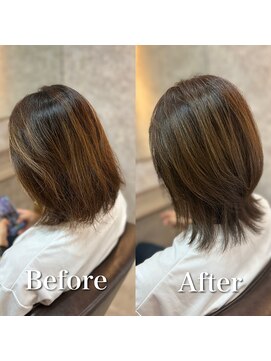 ファン 竹ノ塚店(F.U.N) 白髪ぼかし(グラデーション)白髪キレイにマイナス10歳