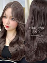 アマトウキョウ アユンチェ(AMA TOKYO×AYUNCHE) 韓国ヘア 透明感カラー 2wayバング レイヤーカット 顔周り