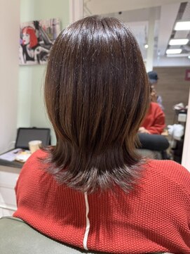 20代30代40代50代◎くびれミディアム/アッシュグレー