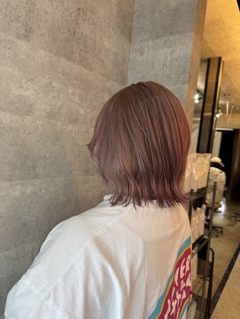ブレイブ ヘアデザイン(BRaeVE hair design) ピンクベージュ