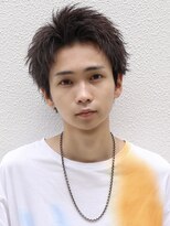 エイド 本店(aid)&nbsp;束感スパイキーショートアップバング刈り上げツーブロック