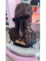 ミーネピンク 行徳(Miene Pink) 大人かわいいヘアアレンジ20代30代40代☆髪質改善【Pink】